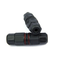 Connecteur de câblage à vis L20 2/3/4/5 voies, étanche IP68, pour extérieur, 2, 3, 4, 5 broches