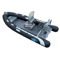 Bateau de pêche pneumatique rigide Hedia 5,5 m