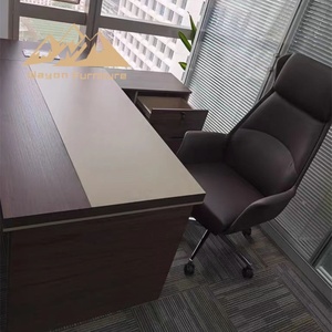Modernización de gama alta CEO Escritorio Boss Muebles de oficina Mesa Gerente Escritorio ejecutivo - Product Image 4