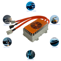 Chargeur EV 48V pour batteries LiFePo4 de motos et tricycles, étanche IP67, chargeur rapide de batterie lithium OBC