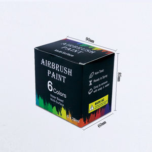 6 pièces ensemble de peinture aérographe multifonction pour l'artisanat fournitures de peinture corporelle acrylique pour peindre des chiffons et des jouets - Product Image 4