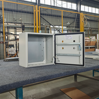 Boîtier de distribution mural compact L HMB en acier laminé à froid IP66 220A 380V avec verrouillage manuel et joint d'étanchéité soigné