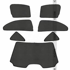 Ensemble complet de pare-soleil de voiture latéral magnétique pour personnalisé 7 pièces maille voiture écran solaire Cassette pare-soleil de fenêtre de voiture pour personnalisé - Product Image 3