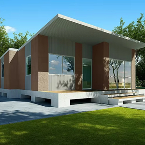 New Design Portable Steel Villa Cabin <b>Prefab</b> <b>House</b> for Home Office or Hospital Use Temporary Site Building to Standard - Product Image 1