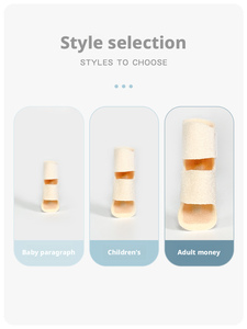 Attelle de fixation réglable pour doigts et pouce, support de protection pour quatre doigts, équipement de gros - Product Image 3