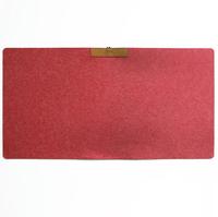 Tapis de bureau en feutre écologique avec logo personnalisé Tapis de souris d'ordinateur en feutre Tapis de table antidérapant