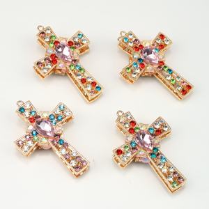 Mode croix fantaisie perles artisanat suspendu pendentif collier bracelet à bricoler soi-même perles en vrac bijoux accessoires - Product Image 2