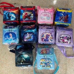 Dessin animé bandoulière étudiant sac à dos étanche boîte à lunch sac coque dure espace sac pour la maternelle 2-6 ans Polyester étranger - Product Image 1