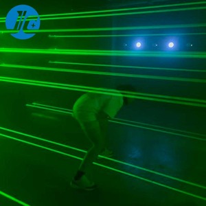 Thương mại trong nhà LED ánh sáng bên phòng chơi <span class=keywords><strong>game</strong></span> nhiều Tương tác chụp thách thức kích hoạt trò chơi laser cho Trampoline công viên - Product Image 4