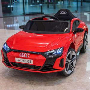 Voiture électrique pour enfants Audi <span class=keywords><strong>E</strong></span>-<span class=keywords><strong>tron</strong></span> <span class=keywords><strong>GT</strong></span> 12v à batterie, 2 places, voiture à pédales pour enfants - Product Image 3