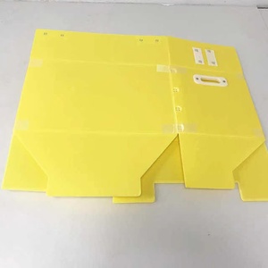 Nhà máy bán tuyệt vời tùy chỉnh có thể gập lại PP tấm rỗng Poly nhựa coroplast <span class=keywords><strong>corrugated</strong></span> Stackable hộp carton - Product Image 3