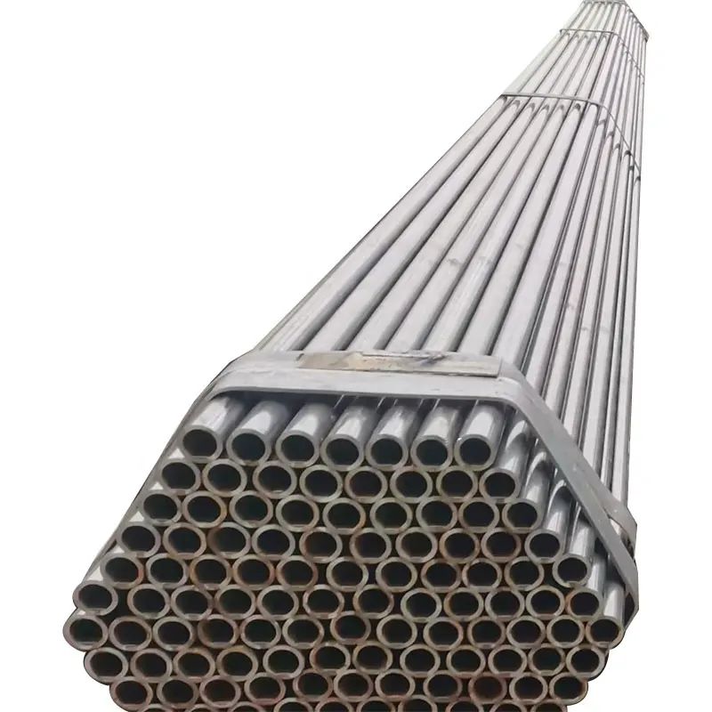 Custom Size Welded Steel Pipe Hot Rolled Black Carbon Steel Pipes 10# 20# 1020 1045 Carbon Steel Pipe for Construction