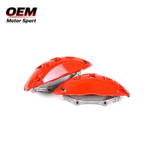 ชุดอัพเกรดเบรกหน้า/หลังแบบคาร์บอนเซรามิก 6/1 ลูกสูบ ประสิทธิภาพสูง OEM MOTOR SPORT สีแดง รับประกัน 1 ปี สำหรับ AMG GLS GLE - Product Image 2