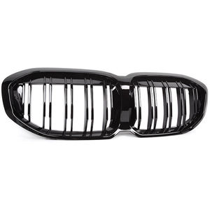Rejilla de parachoques delantero BMW F40 negra de plástico ABS modificada con entrada de aire para la serie 1 2020 2021 - Product Image 3