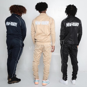 Polyester Tracksuits Zip up Nylon <b>Jacket</b> and Pants Jogger Windbreaker Suit Two Piece Set Nylon <b>Track</b> Suit Windbreaker Tracksuit - Product Image 3