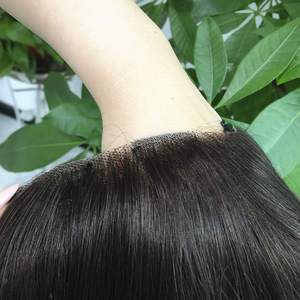 Extension per Capelli a Clip a U 100% Capelli Umani di Alta Qualità, Extension con Clip a Farfalla, Pezzo Unico con Clip in Pizzo - Product Image 4