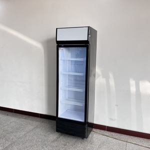 Vitrina Exhibidora de Bebidas con Puerta de Cristal Refrigerador Comercial <span class=keywords><strong>Congelador</strong></span> <span class=keywords><strong>Vertical</strong></span> con Puerta de Vidrio - Product Image 4