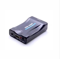 WISTAR 1080P HDMI vers péritel HDMI Convertisseur vidéo Adaptateur audio avec câble USB pour Box TV