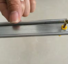 แถบปิดอะลูมิเนียมอัลลอยด์ 2 ม. - อุปกรณ์กันน้ำสำหรับระเบียง/หลังคา/ชายคา - Product Image 6