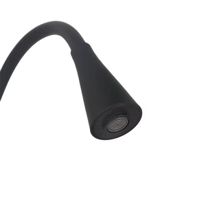 360 di vendita calda girevole cromato rubinetto di miscelazione moderno a parete <span class=keywords><strong>lavello</strong></span> da <span class=keywords><strong>cucina</strong></span> rubinetto nero tubo flessibile - Product Image 4