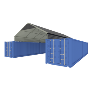 SGC1919-H223 Toit de <span class=keywords><strong>maison</strong></span> conteneur en métal facile à installer Les maisons conteneur imperméables ont un auvent de conteneur robuste - Product Image 4