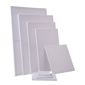 Tela in Cotone 100% con Telaio Stirato, Tela Bianca per Artisti, Pre-Primerizzata per Pittura a Olio e Acrilica, Materiali Artistici - Product Image 6