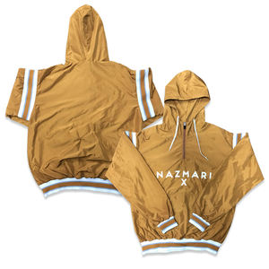 Chaqueta con capucha personalizada, abrigo retro para hombre, cortavientos, diseño bordado, chaqueta con capucha - Product Image 1