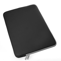 Housse de protection en néoprène noir 35,5 cm x 26 cm, imperméable et antichoc, pour ordinateurs portables et tablettes Android