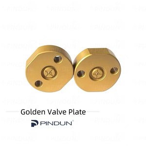 PINDUN pour injecteur Denso, plaque de soupape dorée 02 #   04 #   06 #   07 #   19 #   23 #   <span class=keywords><strong>28</strong></span> #   29 #   Plaque à orifices dorée série G2 G3 - Product Image 2