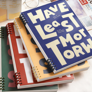 Agenda numérique personnalisé avec couverture en papier imprimé, agenda d'activités, agenda professionnel A5, reliure spirale, planificateur avec plusieurs couleurs - Product Image 6