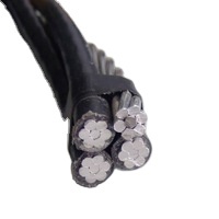 Cable aéreo acsr 2, paquete de cables eléctricos, 8 conductores de línea aérea, tamaño de Malasia