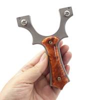Slingshot de chasse professionnel Piaoyu, nouveau design, en alliage, avec bande plate en caoutchouc résistante, slingshot durable