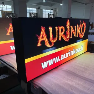 Pasokan langsung pabrik lampu led bar untuk kotak tanda kotak kotak kustom logo papan led