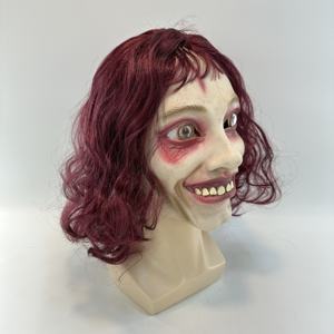 Evil <span class=keywords><strong>Dead</strong></span> Rise Mask Máscaras de Halloween con el pelo Látex Decoraciones para fiestas de Halloween Cosplay Accesorios para disfraces - Product Image 6
