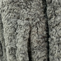 Manteau en fausse fourrure tendance européenne et américaine pour femme, col montant, taille/couleur personnalisables, vente en gros directe usine