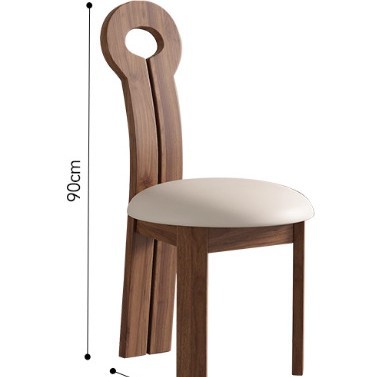 Walnut color (microfiber leather)