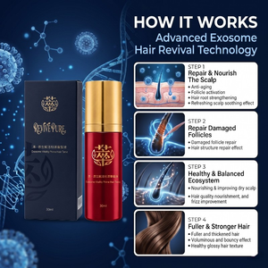 Suero Capilar con Exosomas de Origen Bio-Natural, para el Crecimiento del Cabello, Reparación del Cuero Cabelludo y Centros de Belleza Premium - Product Image 2