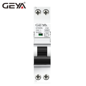 GEYA MCB GYM9N 1P + N 6A 10A 16A 20A 25A 32A 40A 220V 400V AC Mini devre kesici - Product Image 6