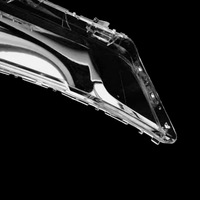 Couvre-phare transparent de haute qualité pour Outlander 2016 2017 2018, coque de phare avant, remplacement des accessoires de voiture
