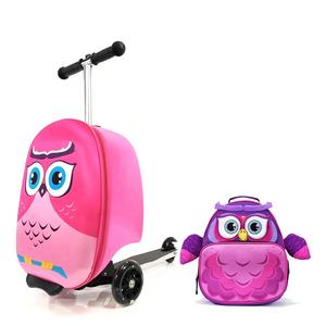 Maleta Infantil con Ruedas 3D de Diseño Personalizado, Maleta de Aeropuerto para Niños, Patinete de Movilidad con 3 Ruedas para <span class=keywords><strong>Adolescentes</strong></span> - Product Image 2