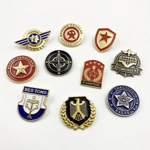 Broches de Solapa Esmaltados de Metal Modernos Personalizados de Calidad Superior con Emblema de Honor, Diseño 3D, Impresión UV, para Eventos Oficiales y Aniversarios, Artesanía - Product Image 2