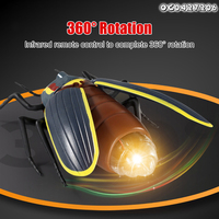 Modèle réduit en plastique de simulation 3D, jouet luciole télécommandé, insectes volants réalistes pour enfants et garçons, vente en gros