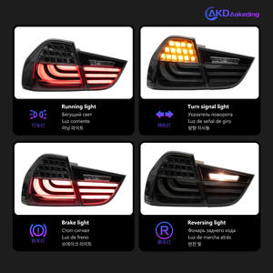 Pour BMW E90 série 3 05-12 assemblage de feu arrière LED flux direction lentille claire Position arrière ancienne à nouvelle mise à niveau dédiée - Product Image 6