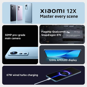 Teléfonos Móviles Originales Baratos para <span class=keywords><strong>Xiaomi</strong></span> <span class=keywords><strong>12X</strong></span> 4g 5g Smartphone Dual SIM Versión <span class=keywords><strong>Global</strong></span> Android Venta al por Mayor MI <span class=keywords><strong>12x</strong></span> Teléfono Inteligente - Product Image 2