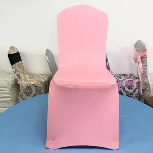 Universal Stretch Spandex Chair Cover For Wedding Party Hotel Banquet Seats