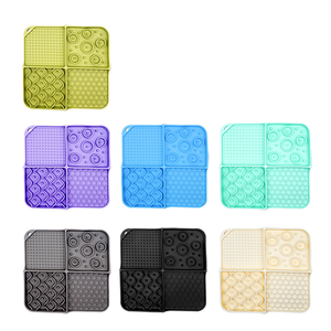 Tapis de nourriture lente pour animaux de compagnie SIMP Pad, pratique, sans BPA, 4 en 1, séparé, à ventouse - Product Image 4