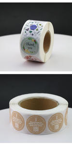 Tùy chỉnh in ấn nhãn sản phẩm Hologram Sticker bao bì không thấm nước dính cuộn nhãn Vinyl logo nhãn dán nhãn - Product Image 5