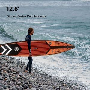 บอร์ดแข่งแบบยืนสองชั้นสำหรับกีฬาทางน้ำบอร์ดพาย<span class=keywords><strong>15PSI</strong></span> แบบปรับแต่งได้ - Product Image 2