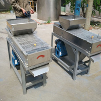 Machine électrique mini pour peler les cacahuètes à peau rouge, machine à peler les arachides, machine à torréfier et à peler les cacahuètes