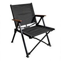 Chaise pliante d'extérieur en tissu Oxford – Siège portable pour camping, plage, pêche et croquis – Prête à voyager – Design style Kermit